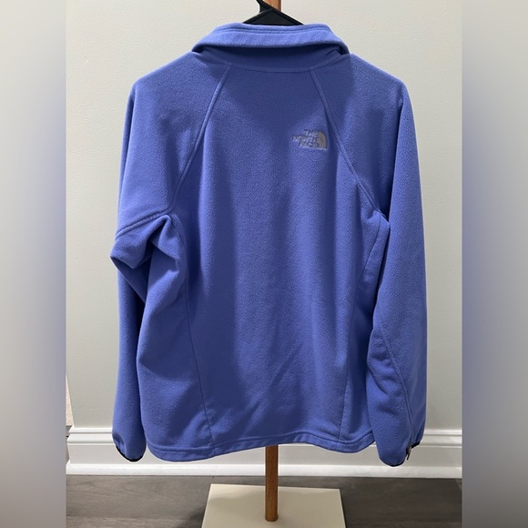 The North Face Periwinkle Fleece Zip Up Jacket Women’s sz Small - Picture 4 of 8